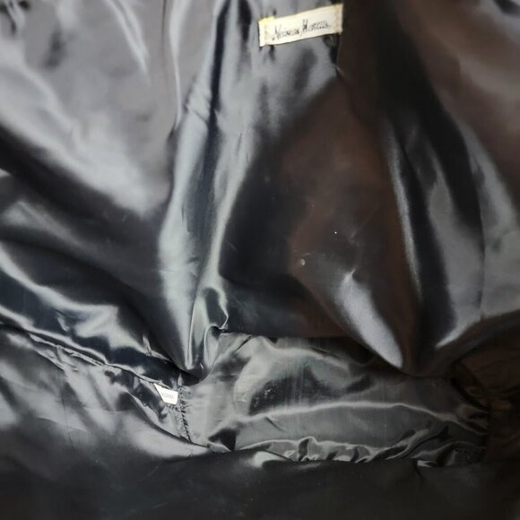 🖤 Neiman Marcus Black & Cream Woven Tote Bag | Boho Chic Oversized Shoulder Bag - Picture 9 of 11